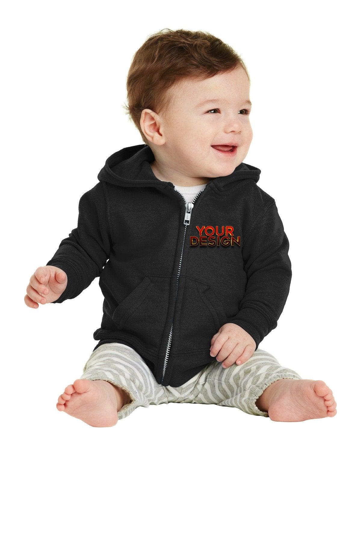 Infant Core Fleece Full-Zip Hooded Sweatshirt - Full Quality Print