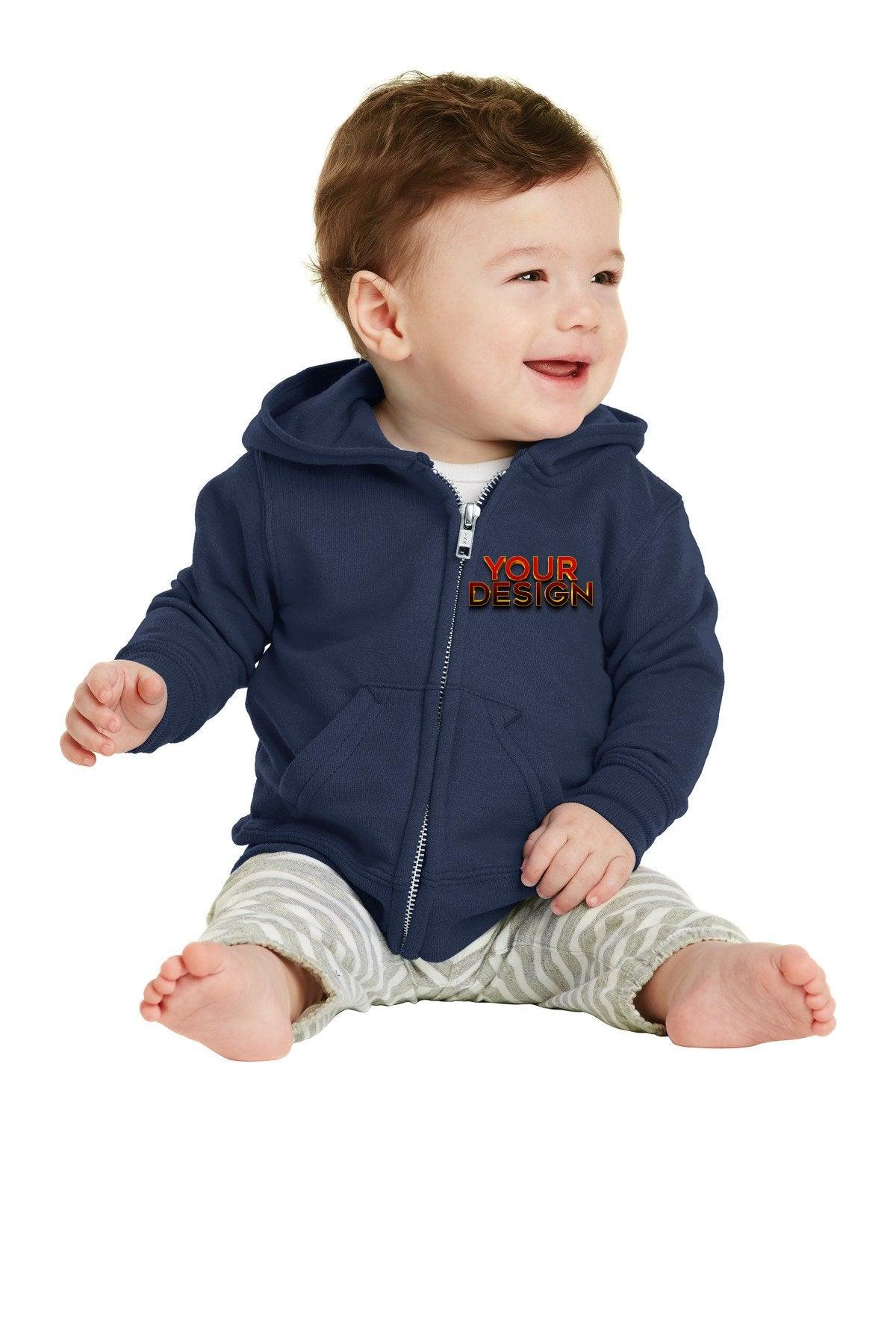 Infant Core Fleece Full-Zip Hooded Sweatshirt - Full Quality Print