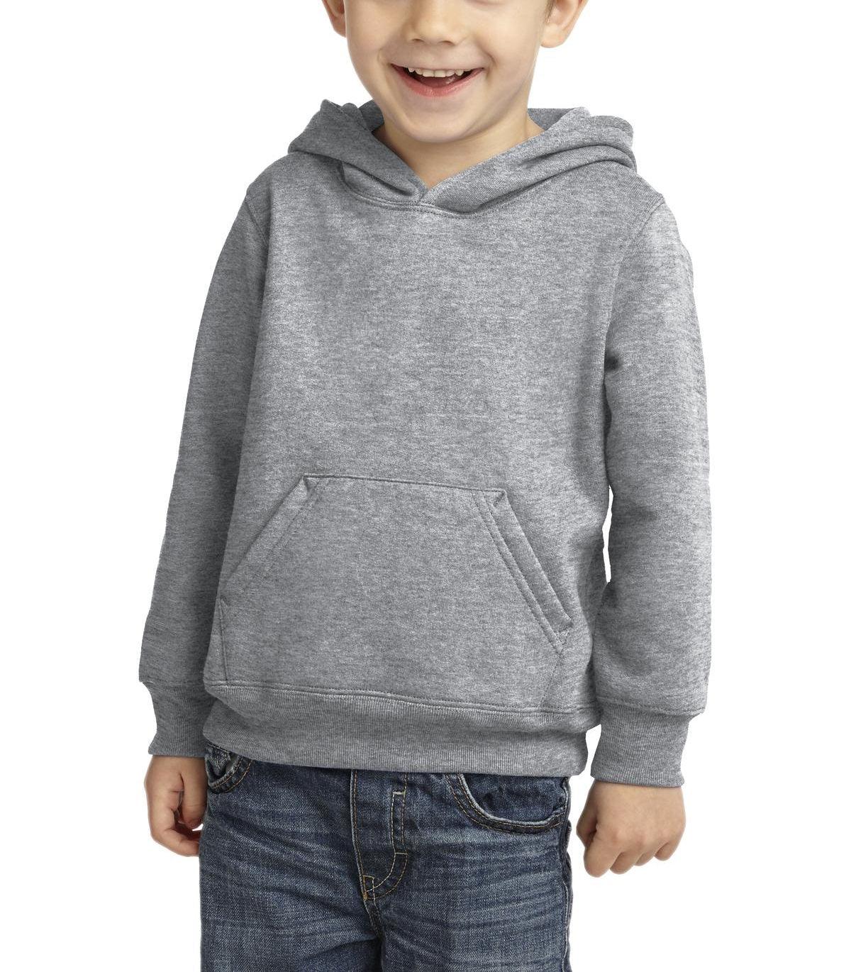 Toddler Core Fleece Pullover Hooded Sweatshirt - Full Quality Print
