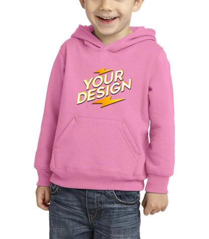 Toddler Core Fleece Pullover Hooded Sweatshirt - Full Quality Print