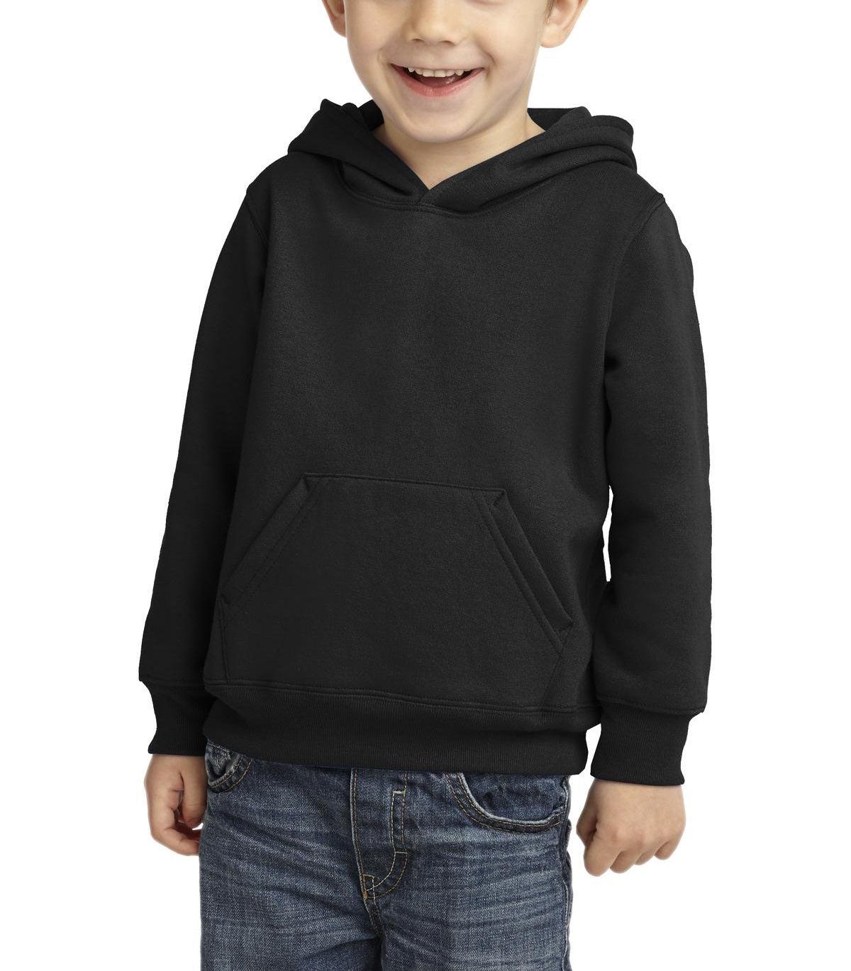 Toddler Core Fleece Pullover Hooded Sweatshirt - Full Quality Print