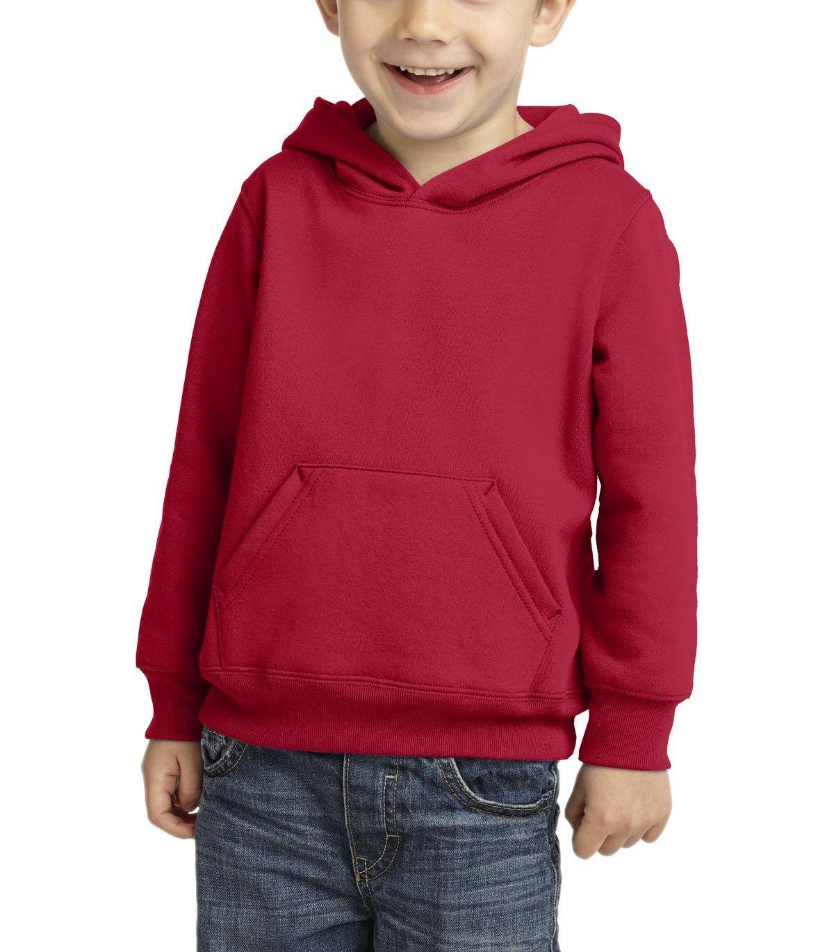 Toddler Core Fleece Pullover Hooded Sweatshirt - Full Quality Print