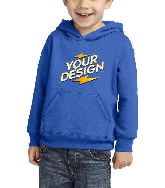 Toddler Core Fleece Pullover Hooded Sweatshirt - Full Quality Print