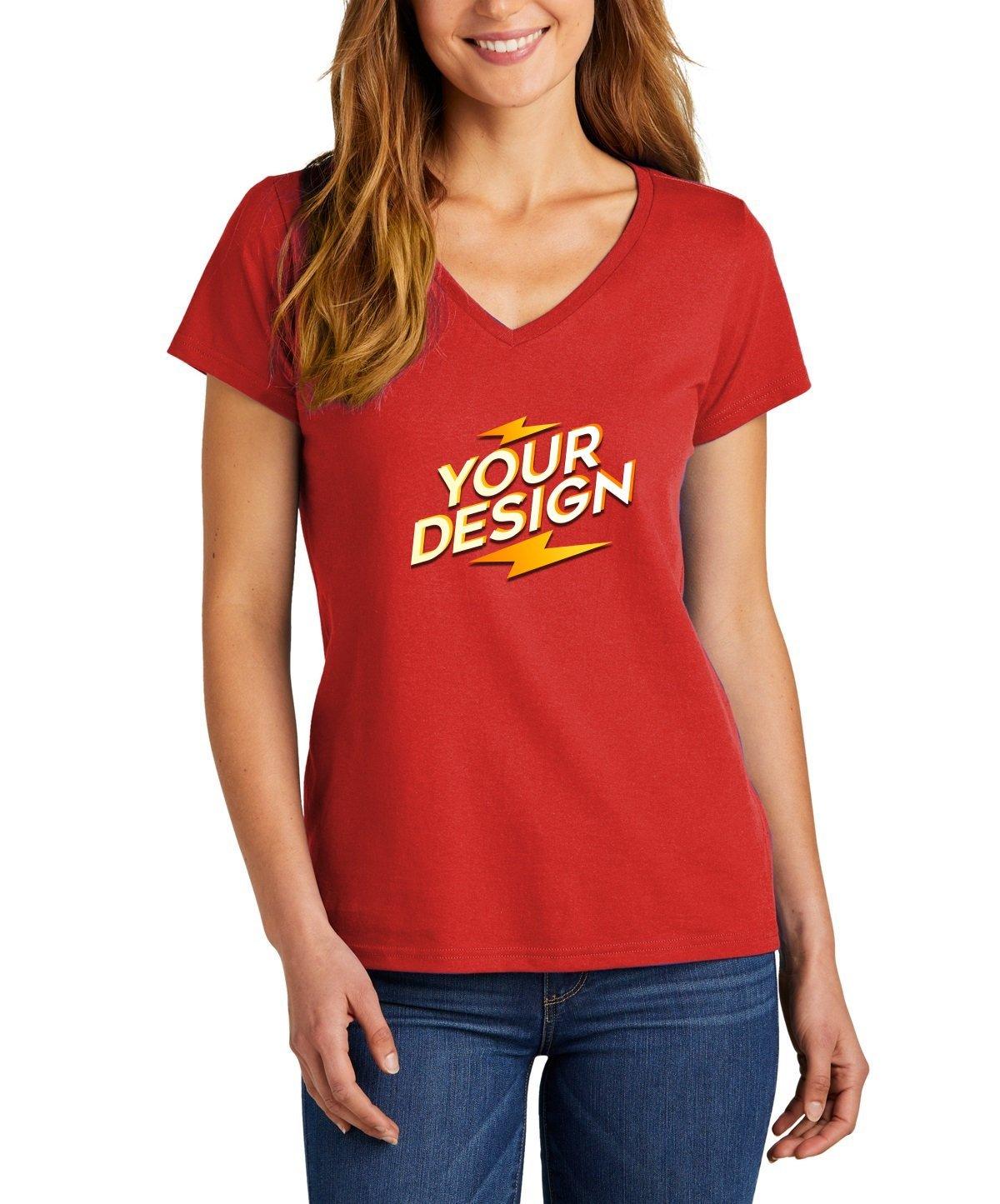 District® Women’s The Concert Tee V-Neck - Full Quality Print