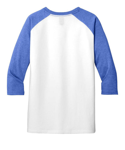 District® Youth Tee 3/4-Sleeve Raglan - Full Quality Print