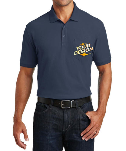 Port Authority® Core Classic Pocket Polo - Full Quality Print