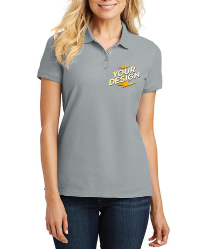 Port Authority® Ladies Core Classic Pique Polo - Full Quality Print