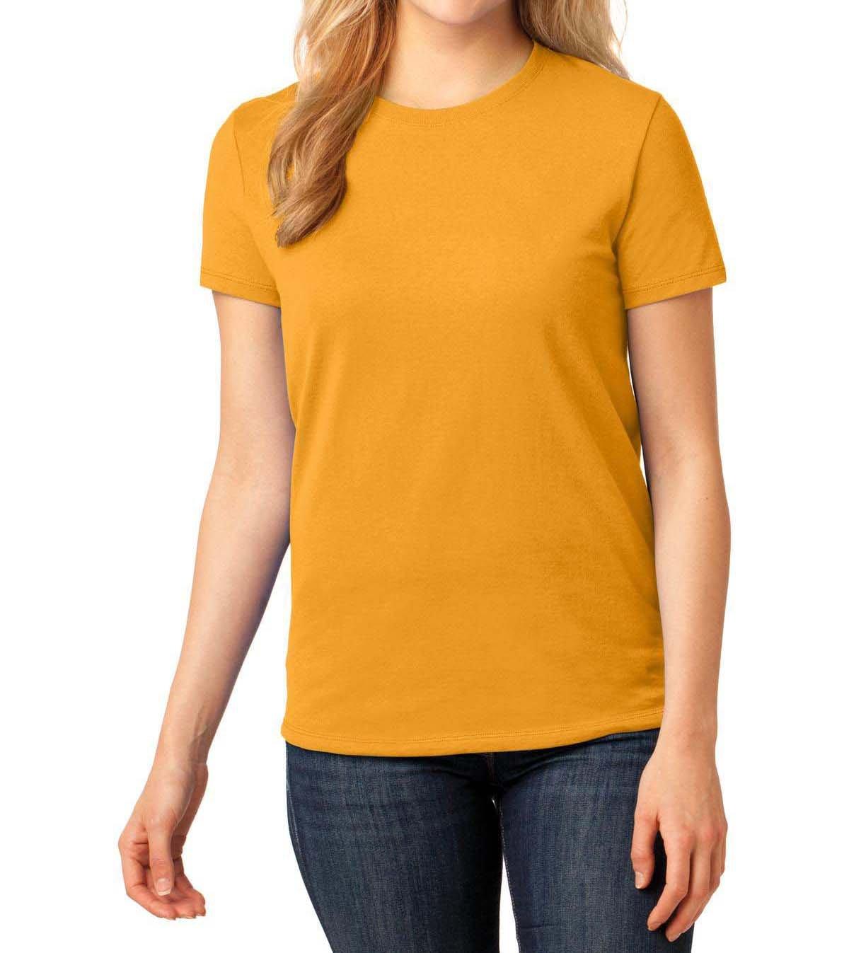 Port & Company® Ladies Core Cotton Tee - Full Quality Print