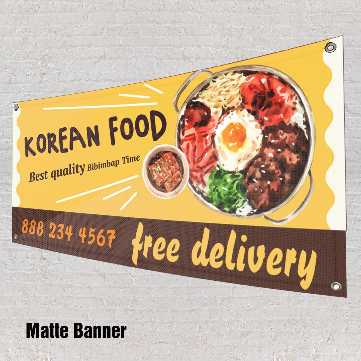 Matte Banner - Full Quality Print
