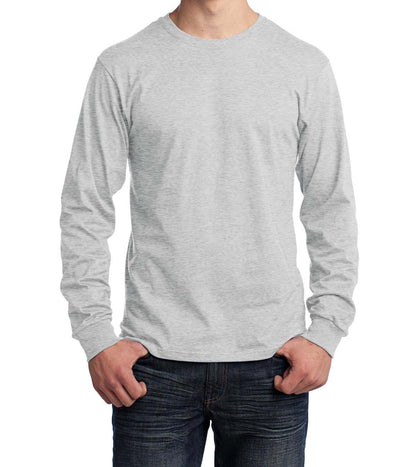 Port & Company® Long Sleeve Core Cotton Tee - Full Quality Print