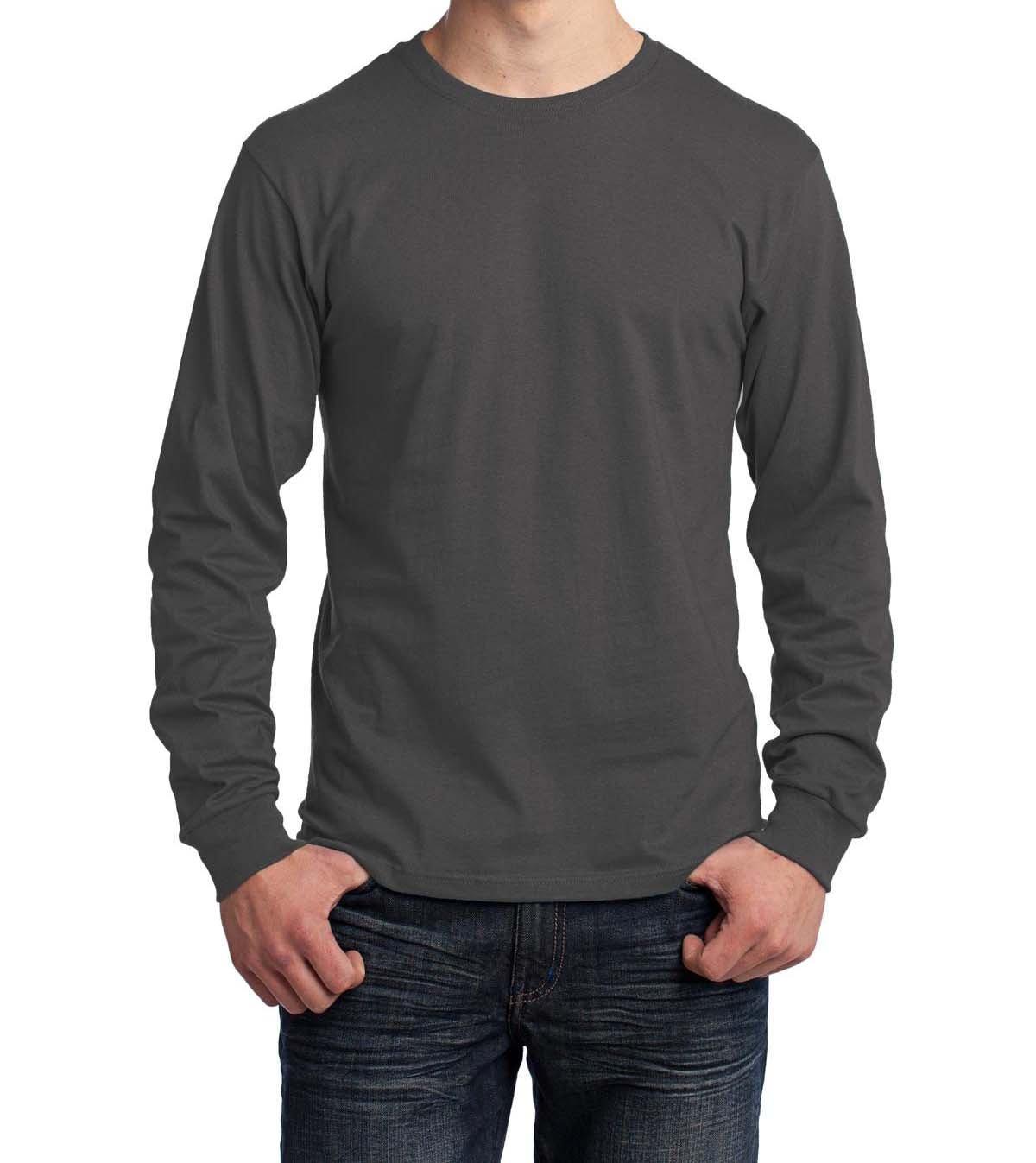 Port & Company® Long Sleeve Core Cotton Tee - Full Quality Print