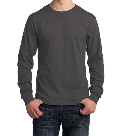 Port & Company® Long Sleeve Core Cotton Tee - Full Quality Print