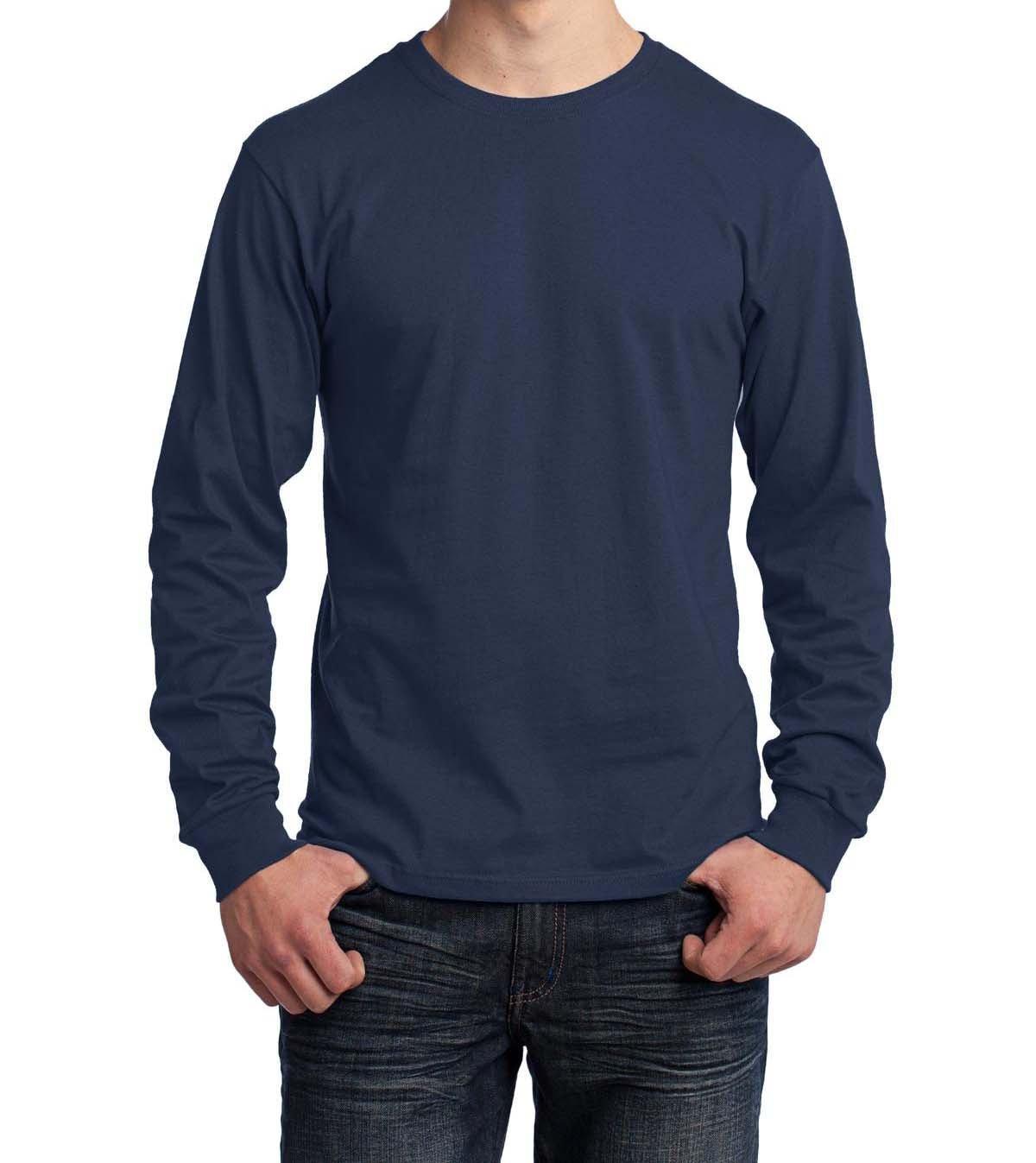 Port & Company® Long Sleeve Core Cotton Tee - Full Quality Print