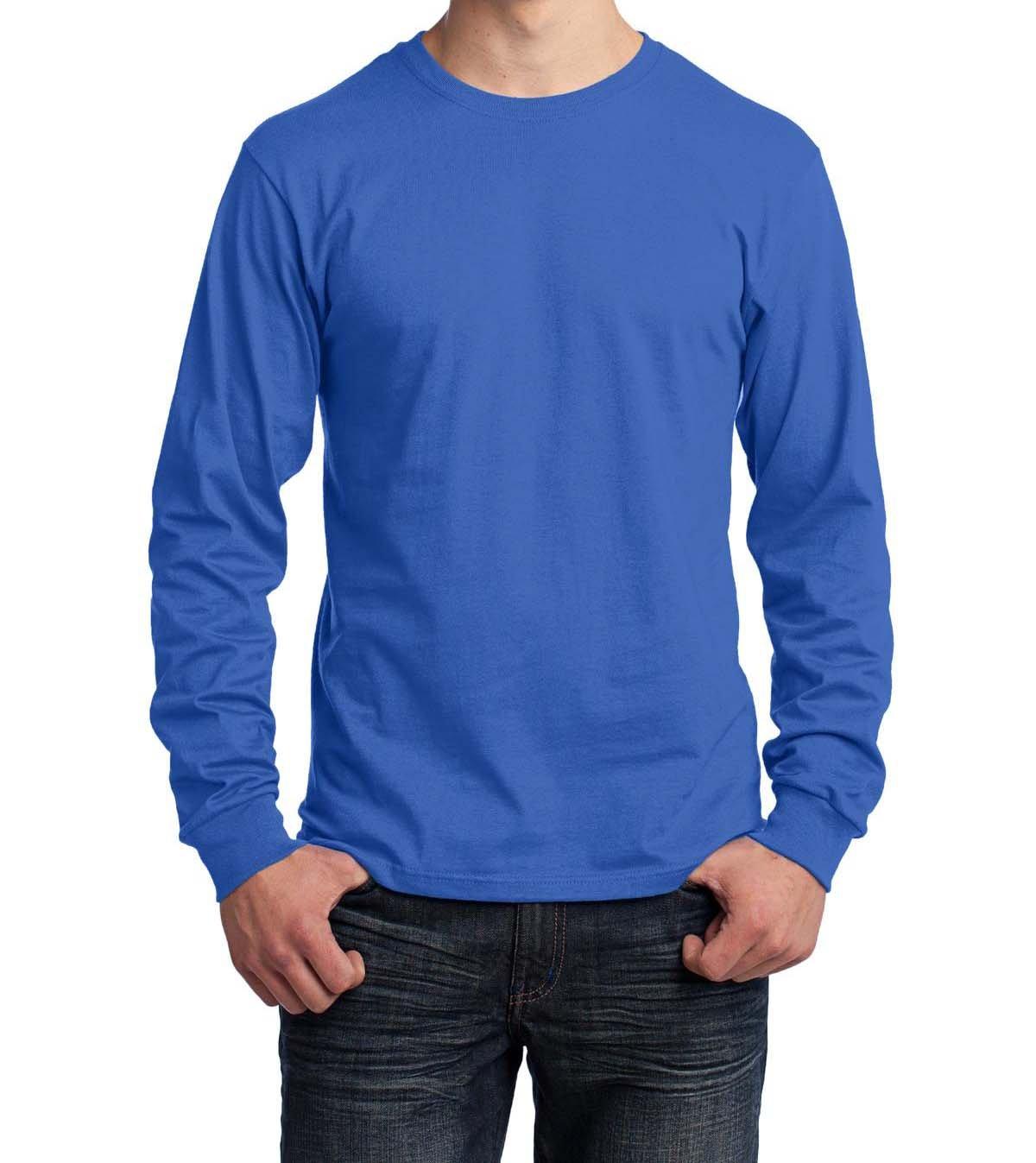 Port & Company® Long Sleeve Core Cotton Tee - Full Quality Print