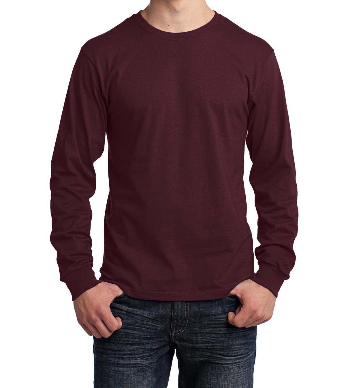 Port & Company® Long Sleeve Core Cotton Tee - Full Quality Print