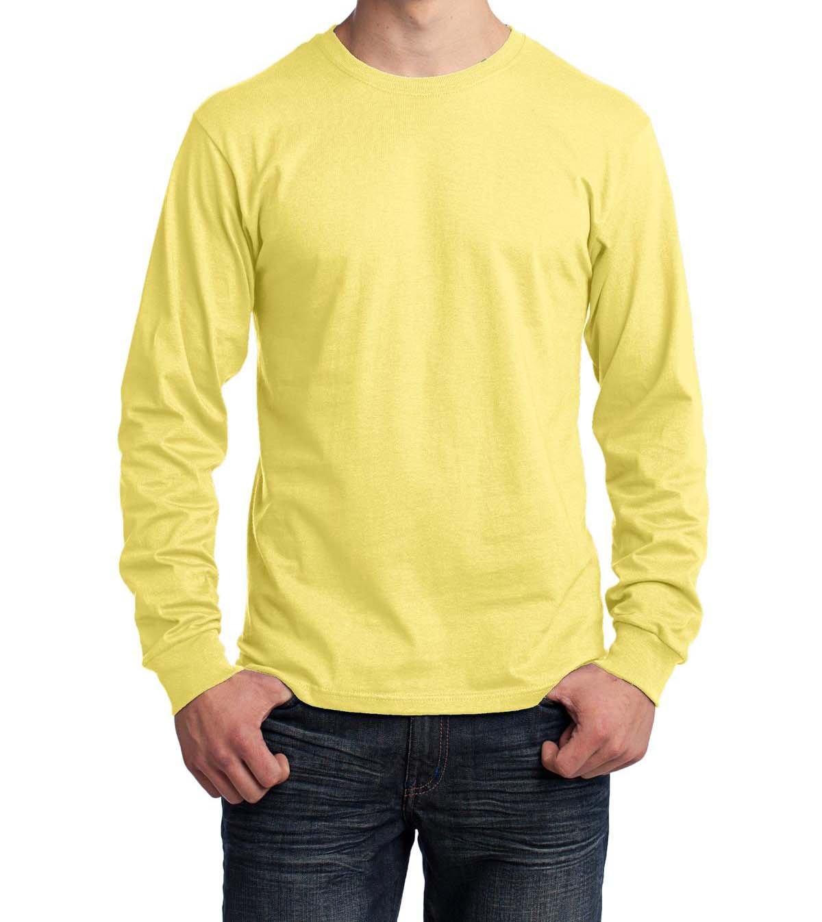 Port & Company® Long Sleeve Core Cotton Tee - Full Quality Print