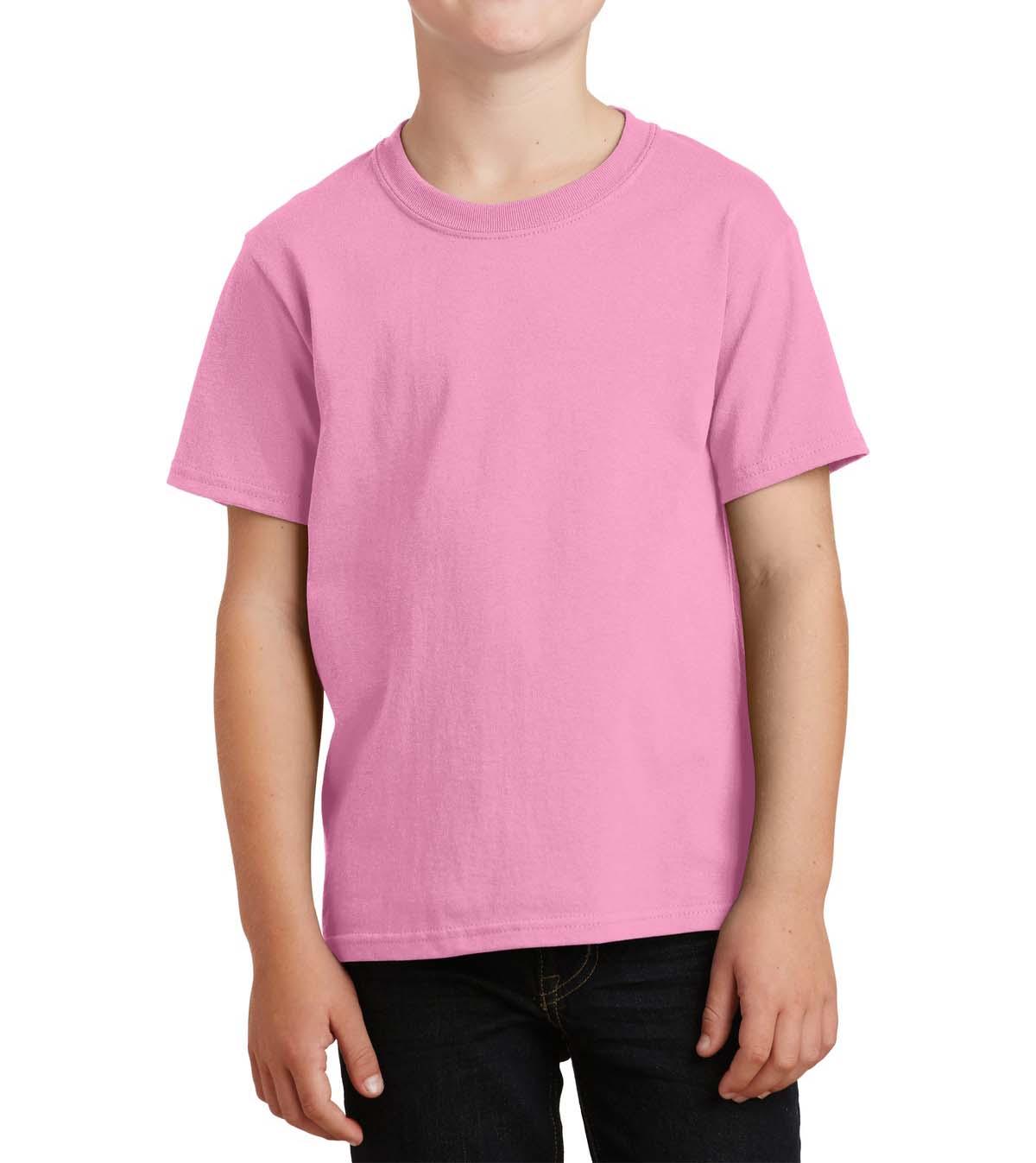 Port & Company® Youth Core Cotton Tee - Full Quality Print