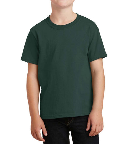 Port & Company® Youth Core Cotton Tee - Full Quality Print