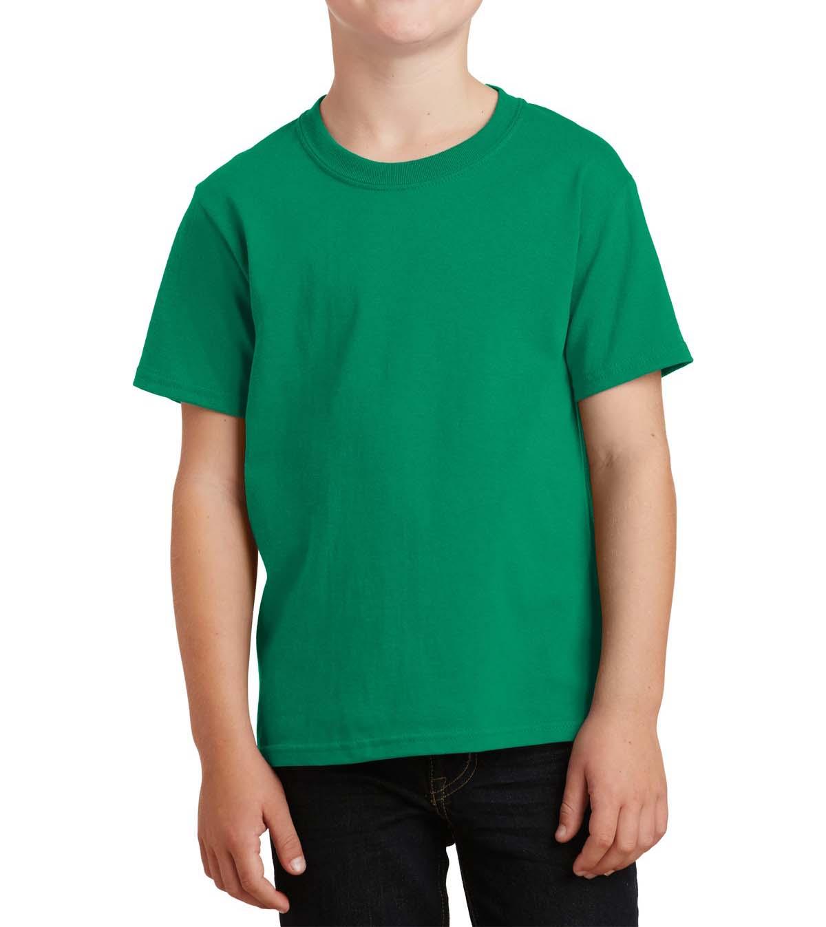 Port & Company® Youth Core Cotton Tee - Full Quality Print