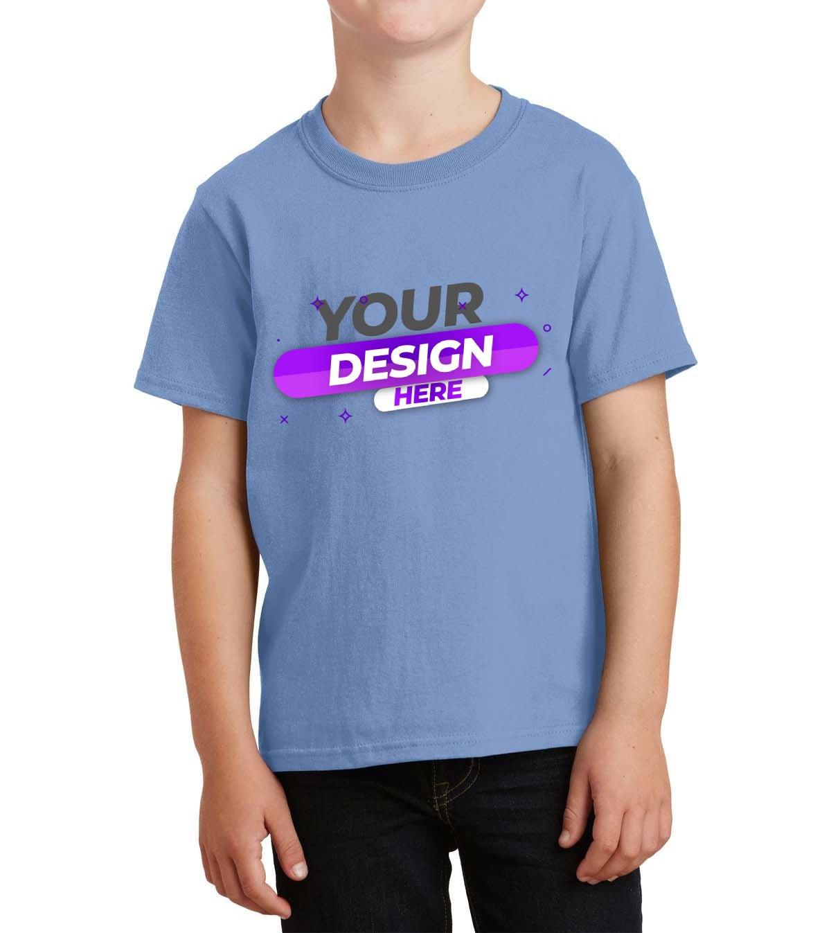 Port & Company® Youth Core Cotton Tee - Full Quality Print