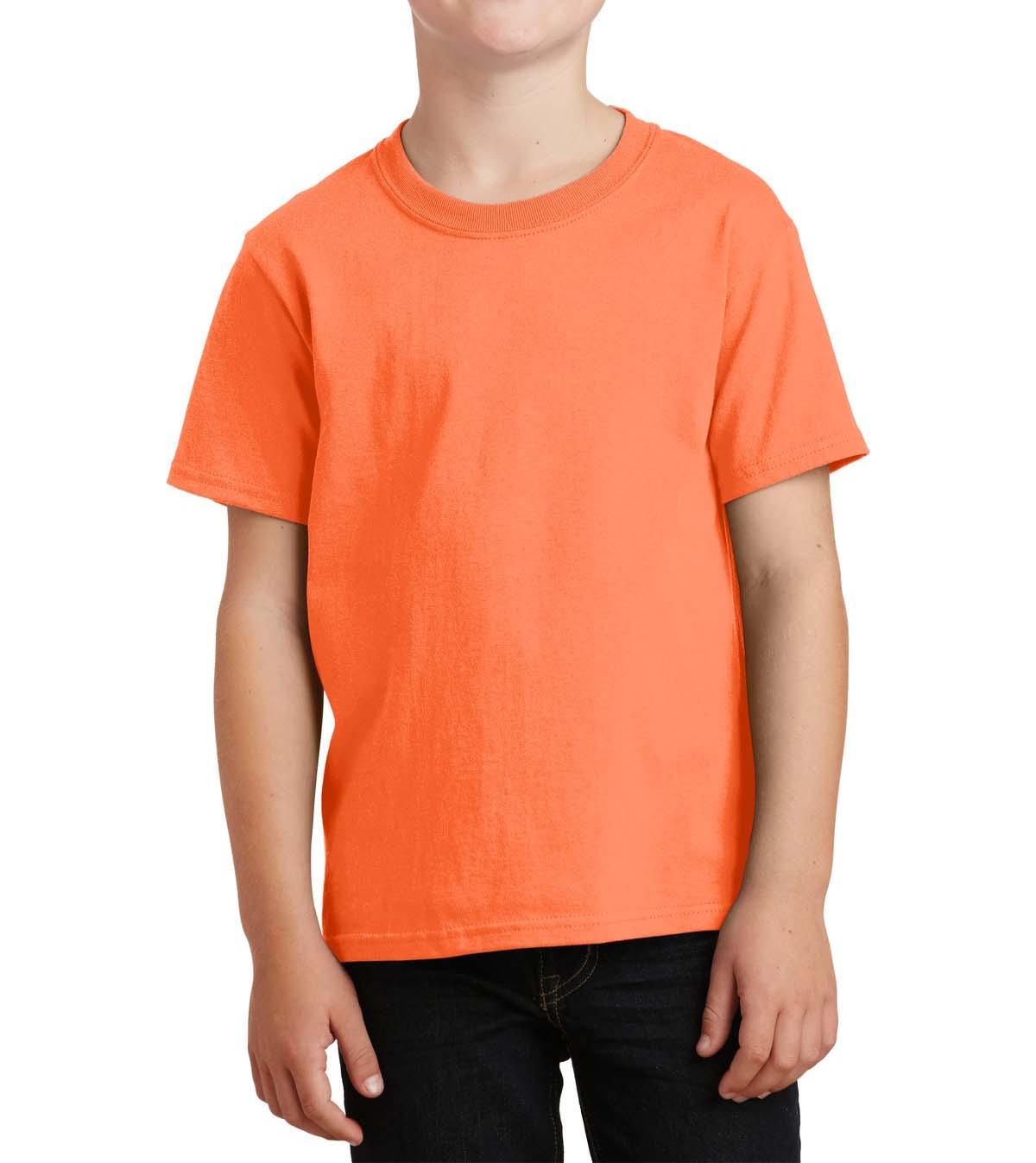 Port & Company® Youth Core Cotton Tee - Full Quality Print