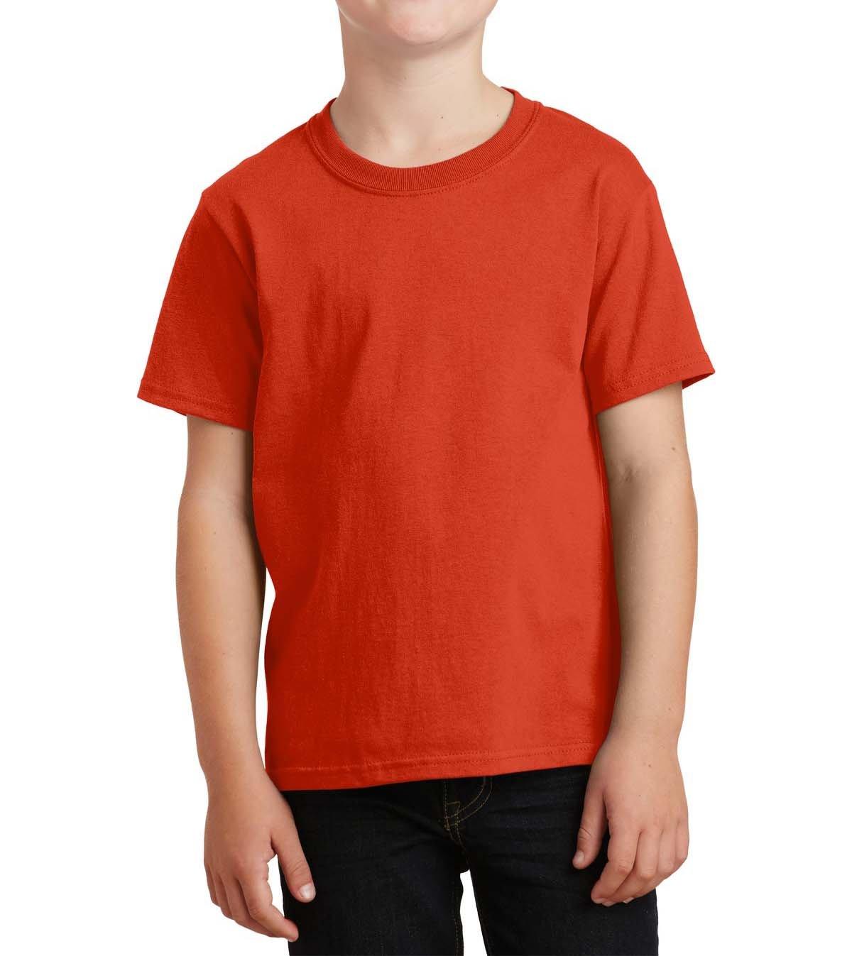 Port & Company® Youth Core Cotton Tee - Full Quality Print