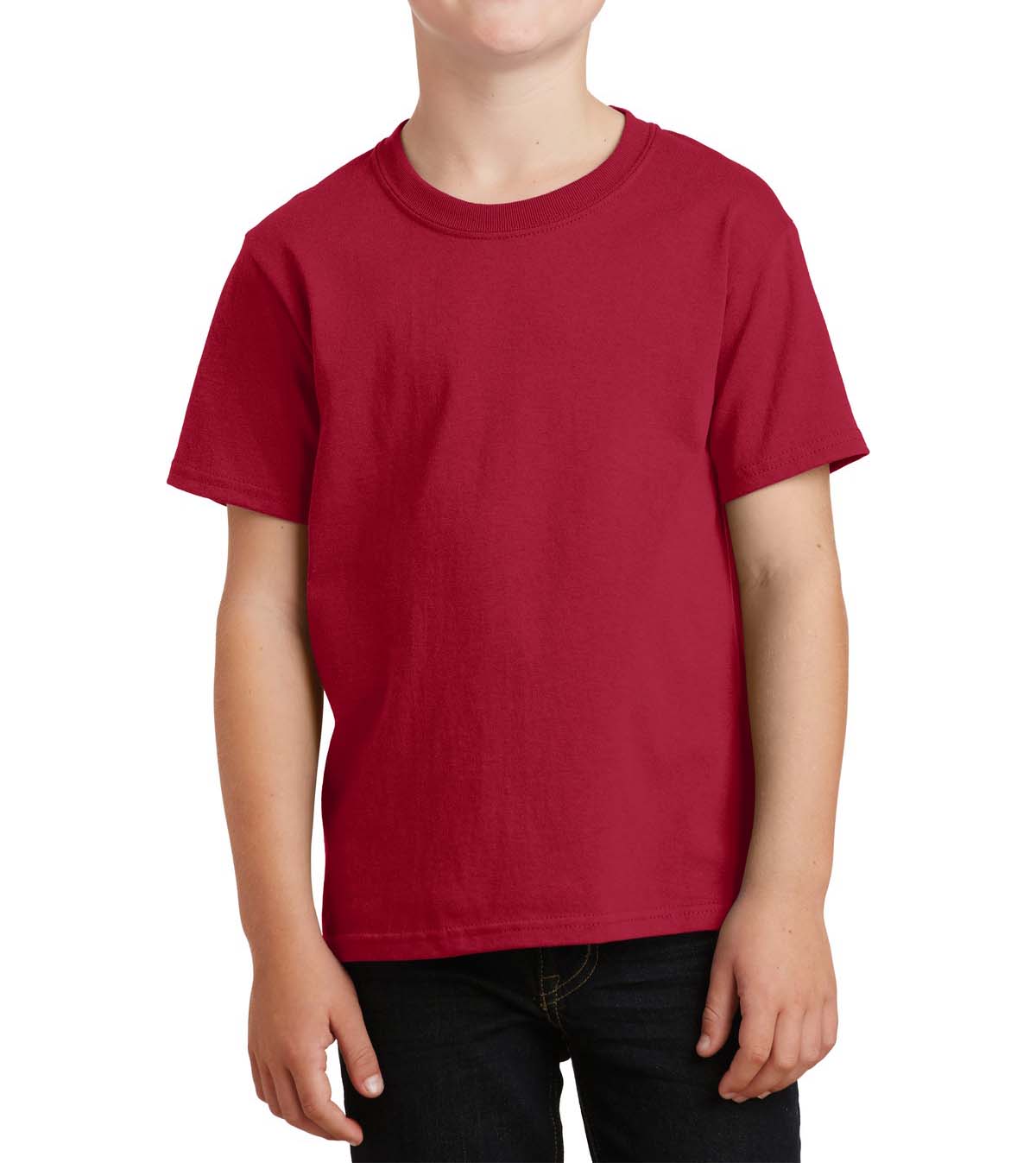 Think Outside the Box Youth Core Cotton Tee - Full Quality Print