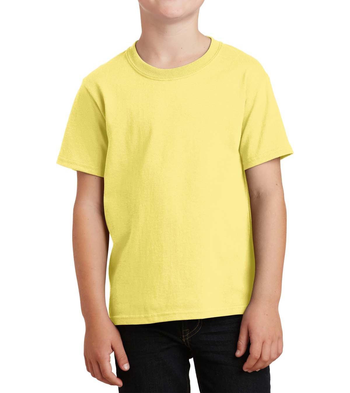 Port & Company® Youth Core Cotton Tee - Full Quality Print