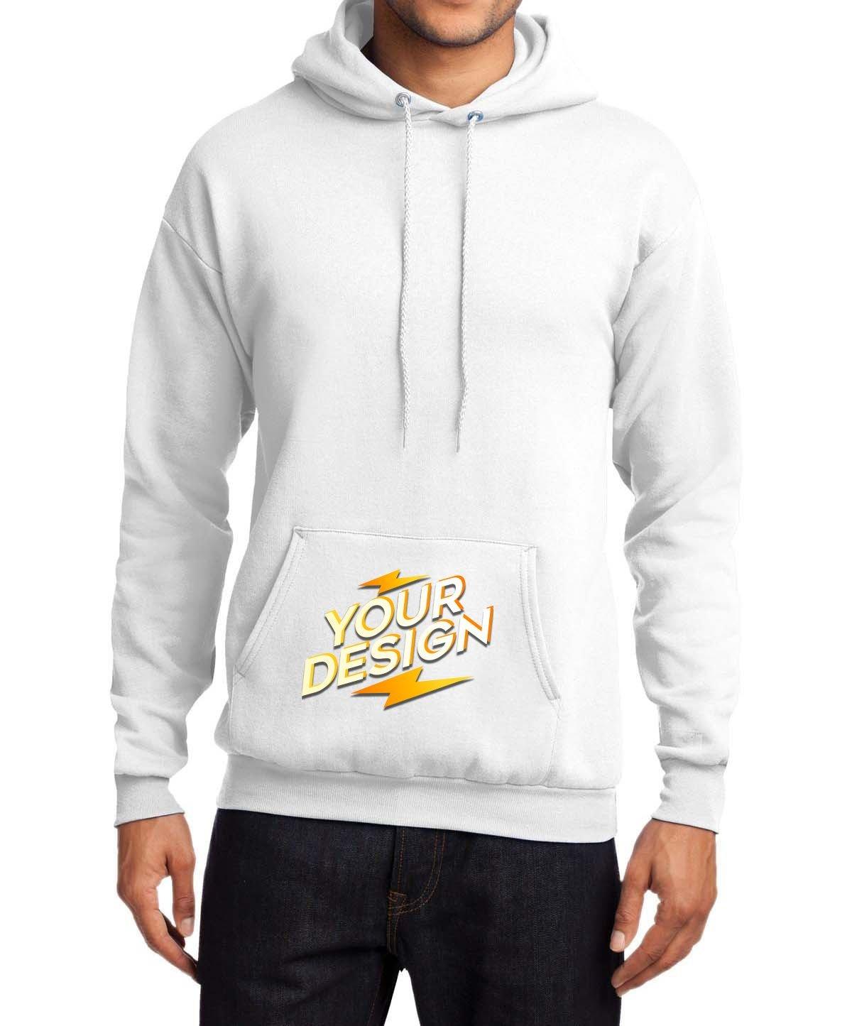 Core Fleece Pullover Hooded Sweatshirt - Full Quality Print
