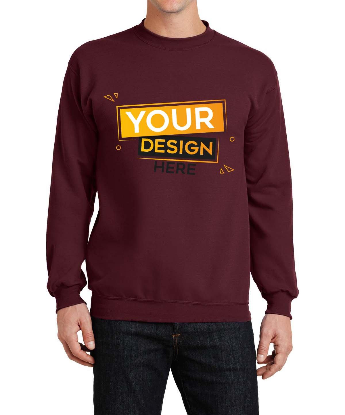 Core Fleece Crewneck Sweatshirt - Full Quality Print