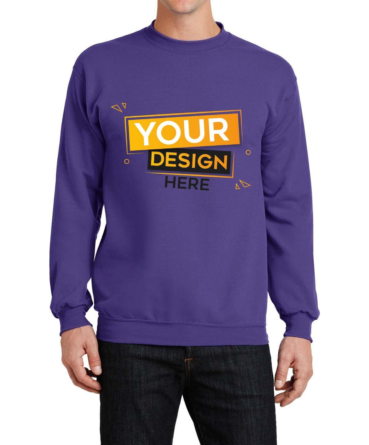 Core Fleece Crewneck Sweatshirt - Full Quality Print