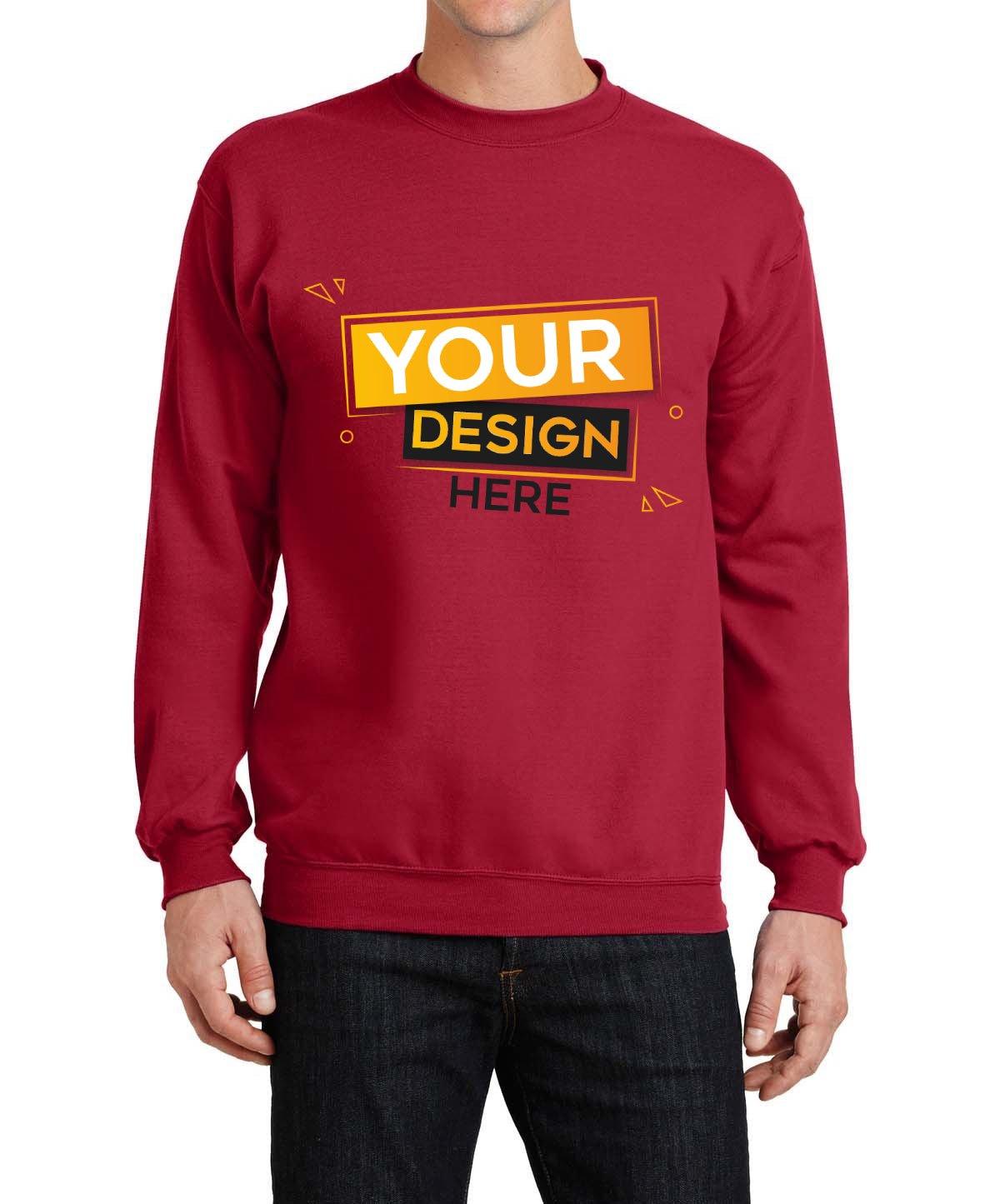 Core Fleece Crewneck Sweatshirt - Full Quality Print