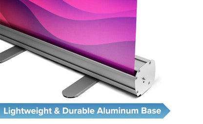 Standard Roll Up Retractable Banner 33" x 79" - Full Quality Print
