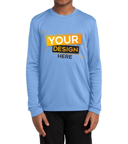Sport-Tek Youth Competitor Long Sleeve - Full Quality Print