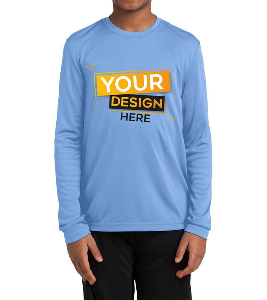 Sport-Tek Youth Competitor Long Sleeve - Full Quality Print