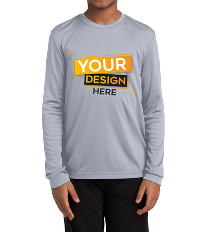 Sport-Tek Youth Competitor Long Sleeve - Full Quality Print