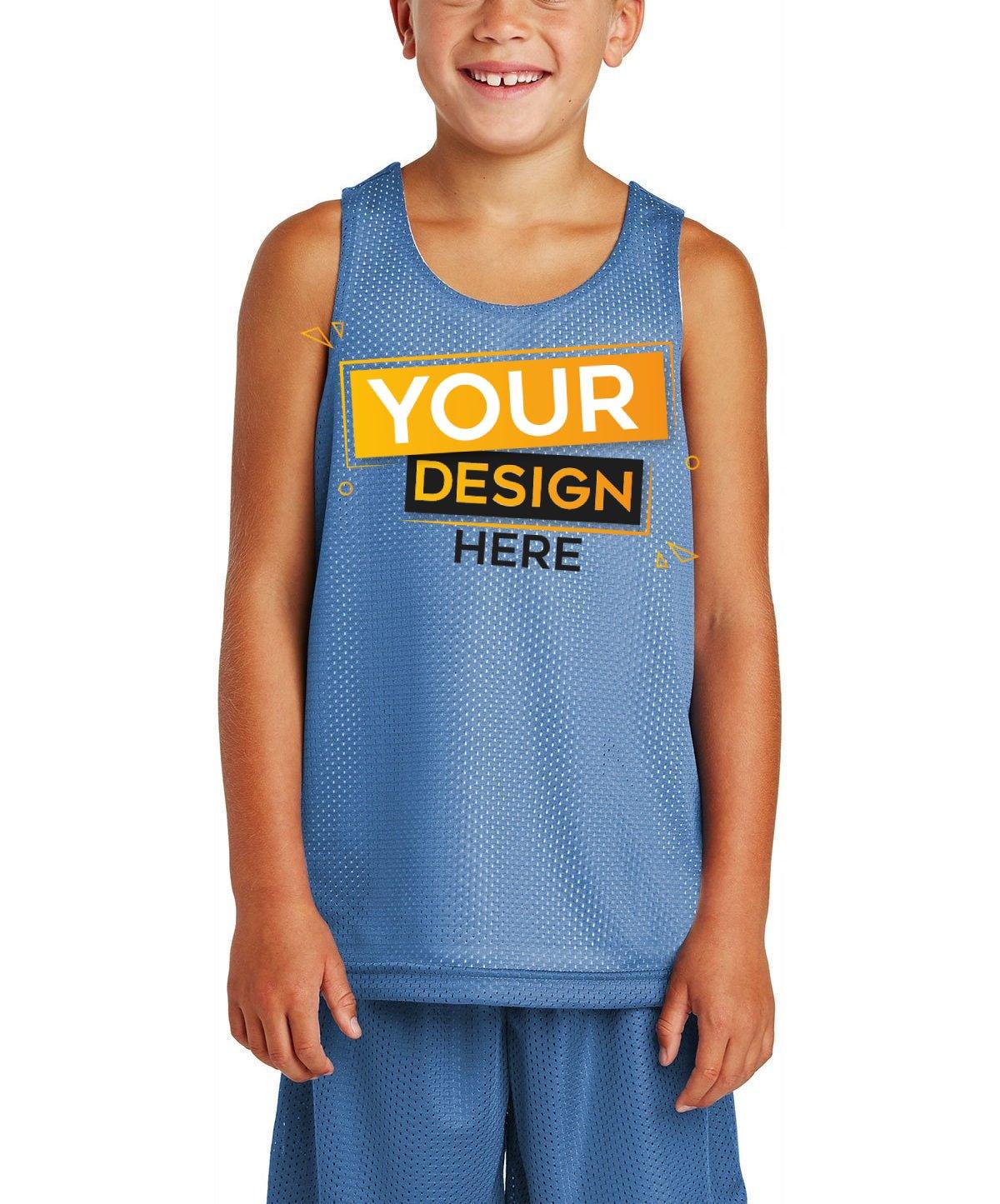 Sport-Tek® Youth Classic Mesh Reversible Tank - Full Quality Print