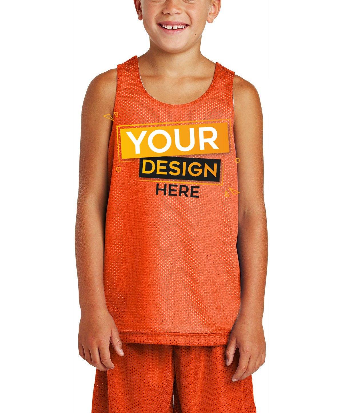 Sport-Tek® Youth Classic Mesh Reversible Tank - Full Quality Print
