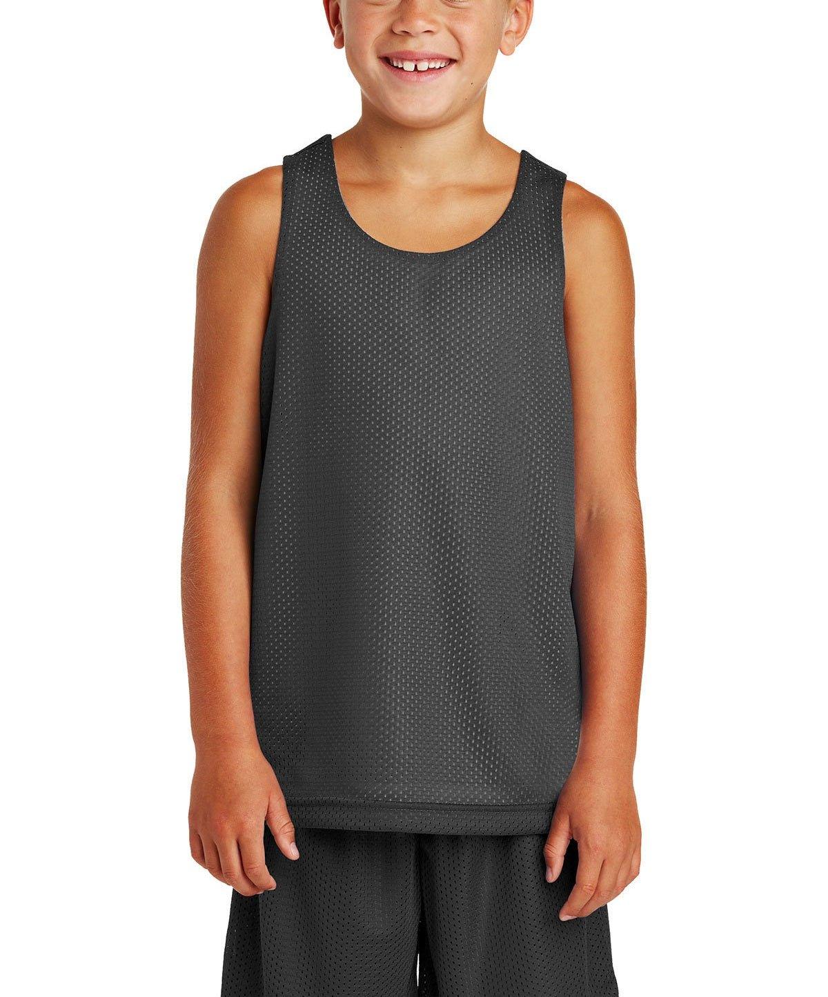 Sport-Tek® Youth Classic Mesh Reversible Tank - Full Quality Print