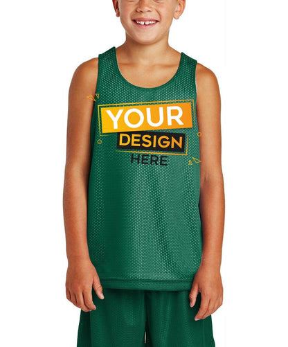 Sport-Tek® Youth Classic Mesh Reversible Tank - Full Quality Print