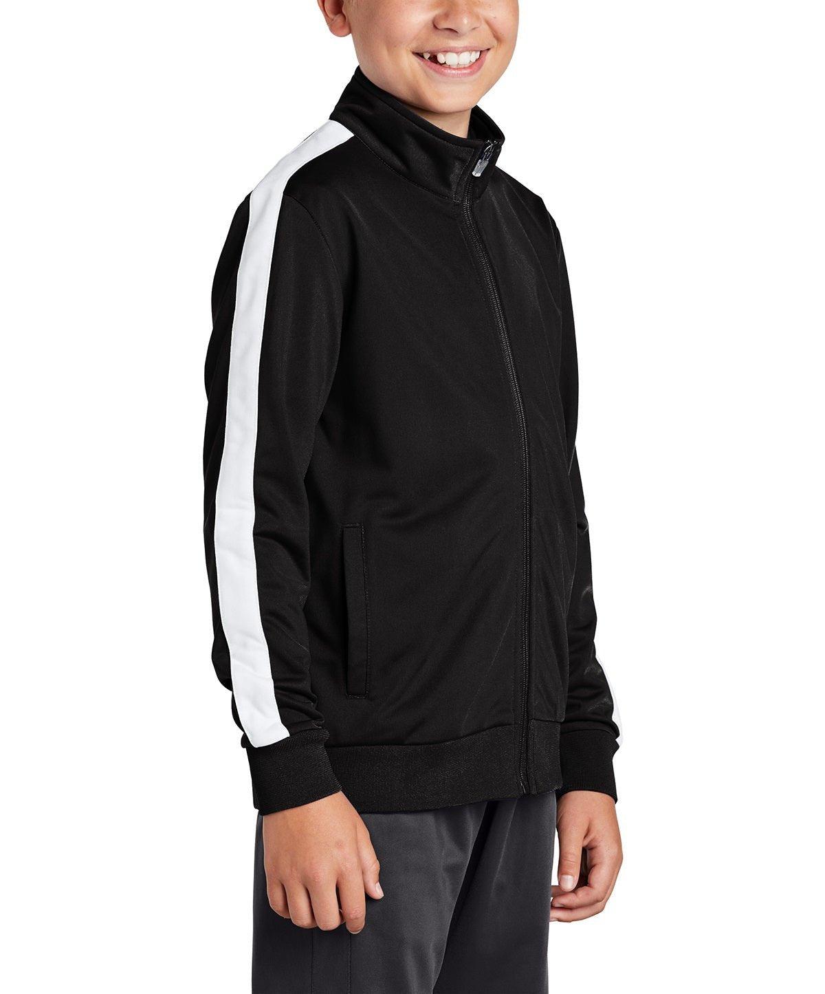 Sport-Tek® Youth Tricot Track Jacket - Full Quality Print