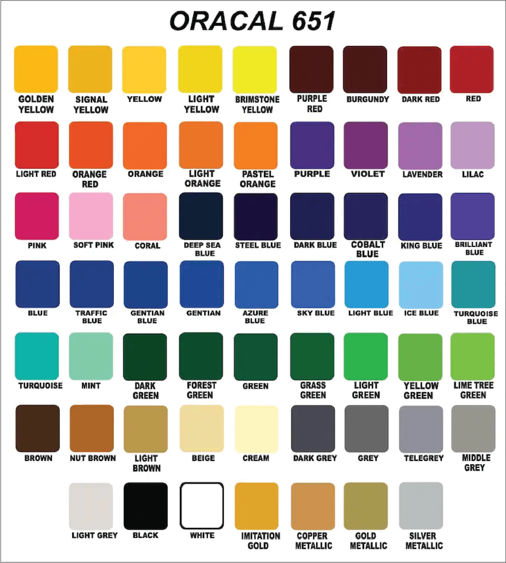 Color Vinyl Cut-Out - Full Quality Print