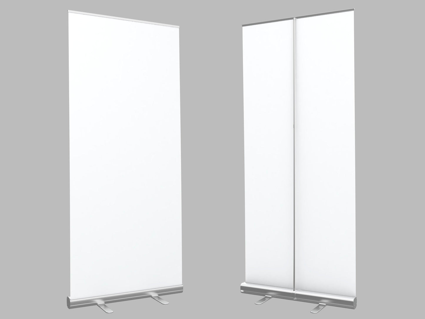 Standard Roll Up Retractable Banner 33" x 79" - Full Quality Print